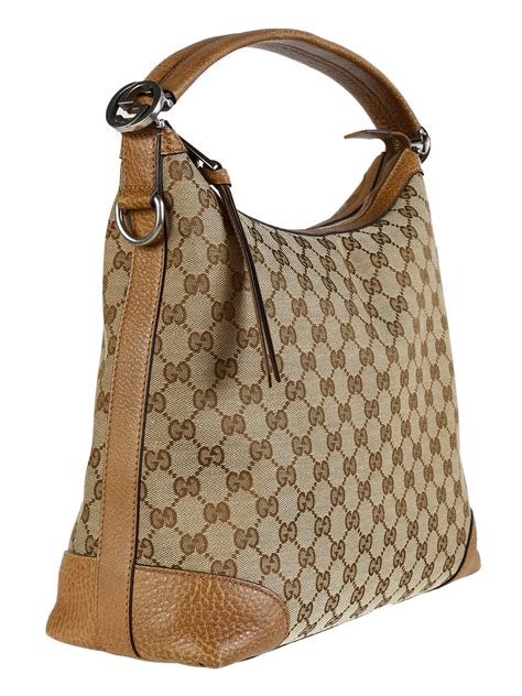 gucci hobo tote|Gucci hobo bag beige.